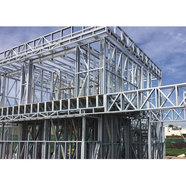 Light Steel Frame Prefabricated Houses Quick Installation Panelized System