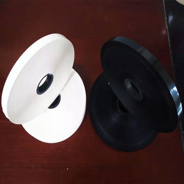 10mm width Professional Hot Stamping Foil Supplier of White Color Hot Code Marking Foil for Cable Batch Number Printing