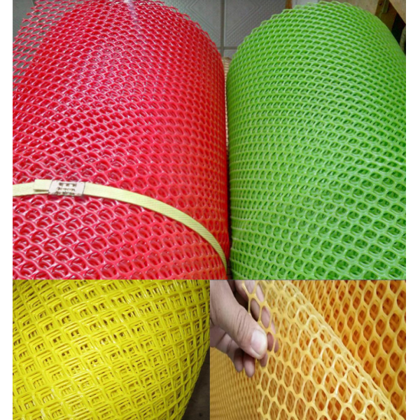 50mm Opening Hard Plastic Mesh Grid Polypropylene