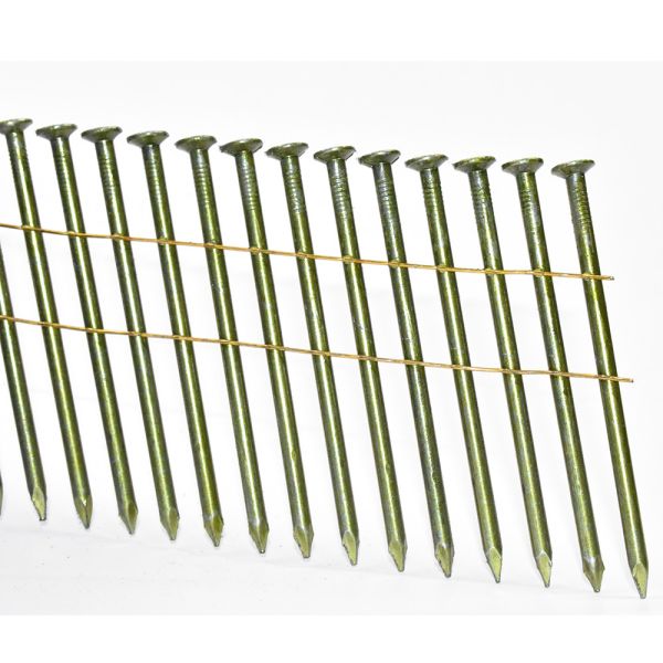 0.99"*2 1/2'' Smooth Shank Galvanized Coil Nails For Building Material