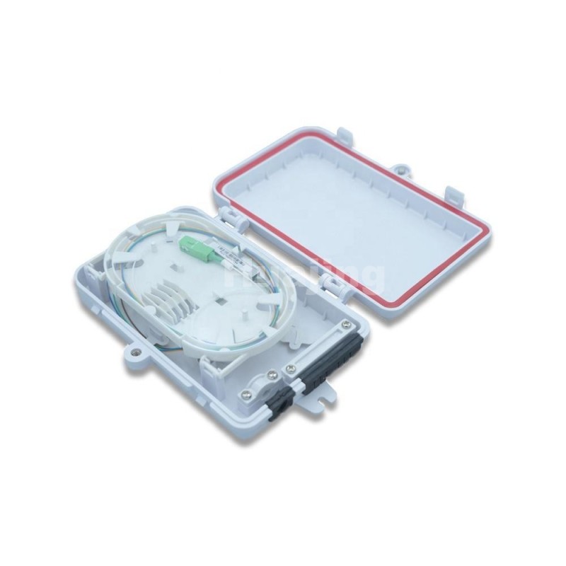 Indoor FTTH Terminal Box 4 Core Wall Mounted Shock Resistant