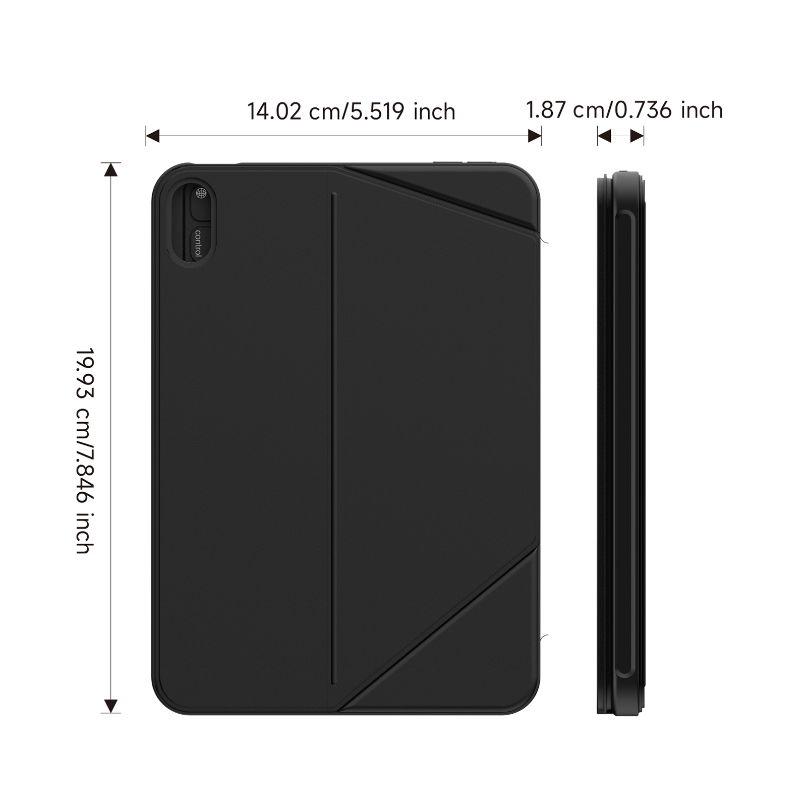 Laudtec Smart Layout Magnetic Keyboard Case for iPad Mini 6 7 Customize OEM ODM Wireless Scissor Keyboard for iPad Black