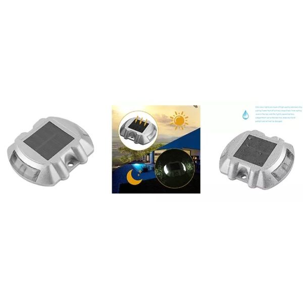 Outdoor Solar Powered LED Ground Lights , In Ground LED Driveway Lights