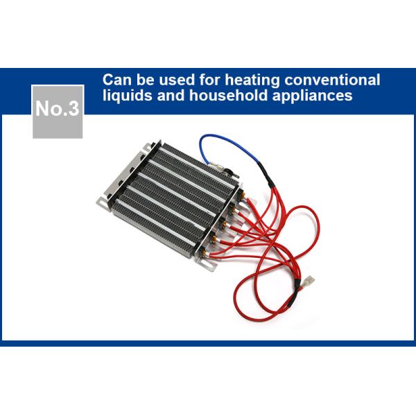 High Efficiency Energy Saving Self-Controlled Temperature PTC Air Heater for Compact Space Applications