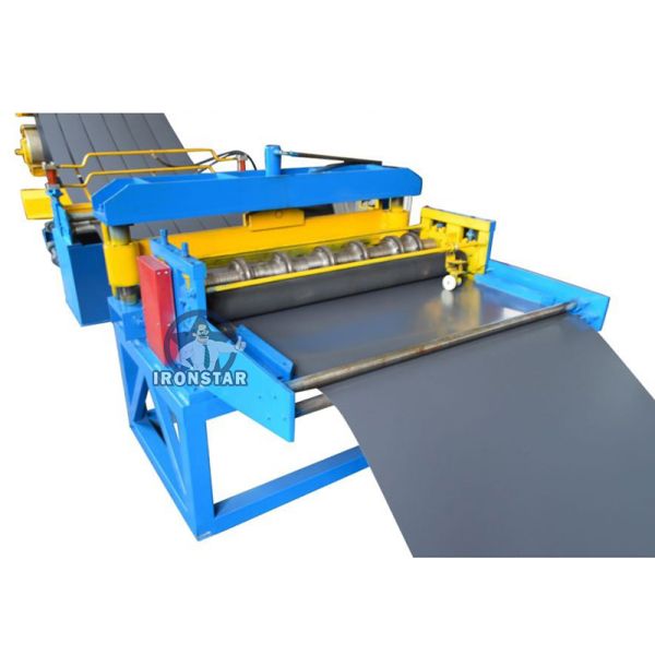 “11 Strips 0.3-0.8mm Thin Sheet Metal Slitting Machine Recoil Machine for Roll Forming Line Automatic Steel Coil Slitting and Rewinding Equipment High