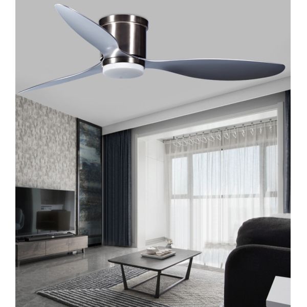 ABS Blades 52Inch Quiet Ceiling Fan For Bedroom Remote Control