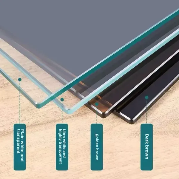 Durable Tempered Glass Doors for Secure Room Exits Flat Tempered High Class Finish