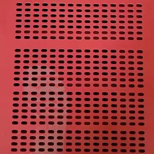 Buy cheap 1m Anti-Clog Rubber Screen Panel with 4mm Round Holes product
