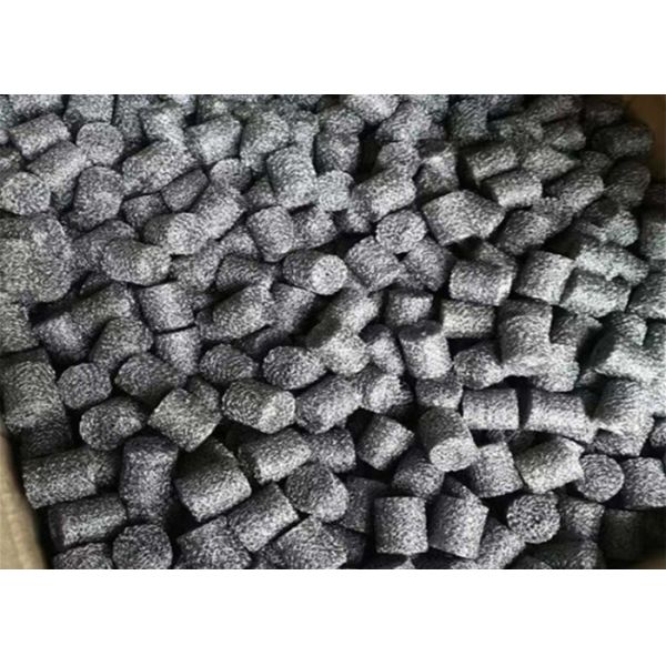 Aerospace Copper / SS Compressed Knitted Mesh Customized Rust Resistance