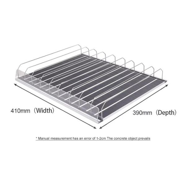 Automatic Fridge Auto Feed Spring Loaded Bottle Canned Drink Beverage Water Roller Glide Shelf Pusher System