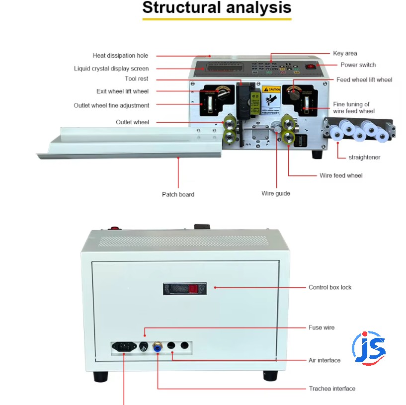 Factory Directly Supply Fully Automatic Small Cable Cutting Strip Machine High Quality Agent Price