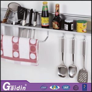 China metal wall mounted kitchen display rack on sale