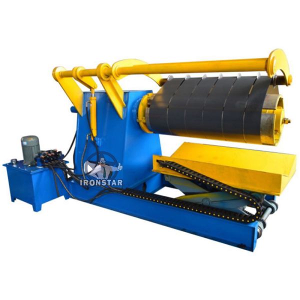 “11 Strips 0.3-0.8mm Thin Sheet Metal Slitting Machine Recoil Machine for Roll Forming Line Automatic Steel Coil Slitting and Rewinding Equipment High