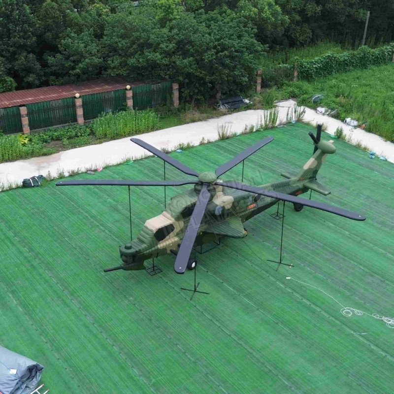 Buy cheap Large Inflatable Training Target Helicopter Structure Designed for Visual from wholesalers