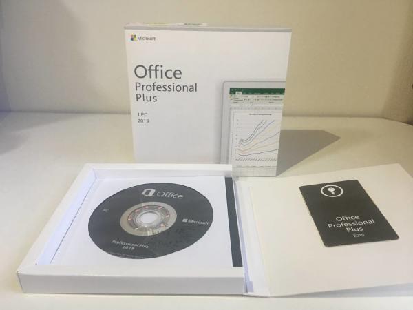 Multi language Genuine Microsoft Office Pro Plus 2019 Retail