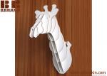 Natural wood Home Decor Rustic Animal Head Wall Decoration for Wholesale