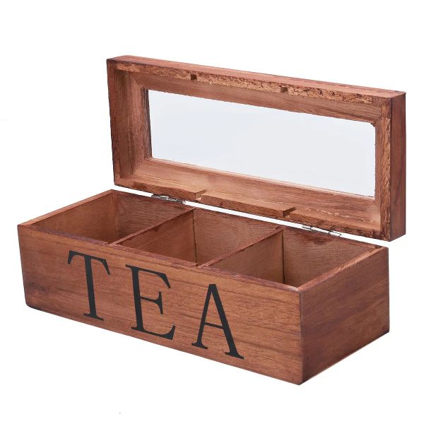 Quality Compact Tea Storage Box Rectangular Custom Tea Boxes Lightweight for sale
