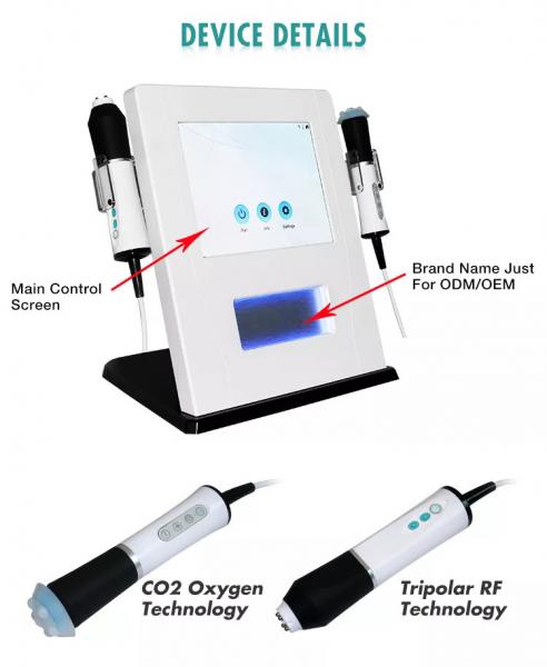 3 In 1 Super Facial Pollogen Oxygeneo Machine For Non Invasive Aesthetic Industry