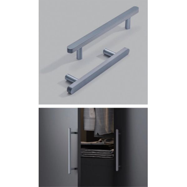 Kitchen Furniture Aluminum Pull Cabinet Handle Cupboard Handles Cabinet Pulls 192mm