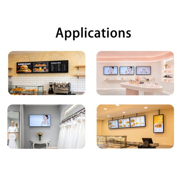 49 Inch Wall Mount Android Digital Signage | Indoor LCD Advertising Display for Retail & Shopping Mall