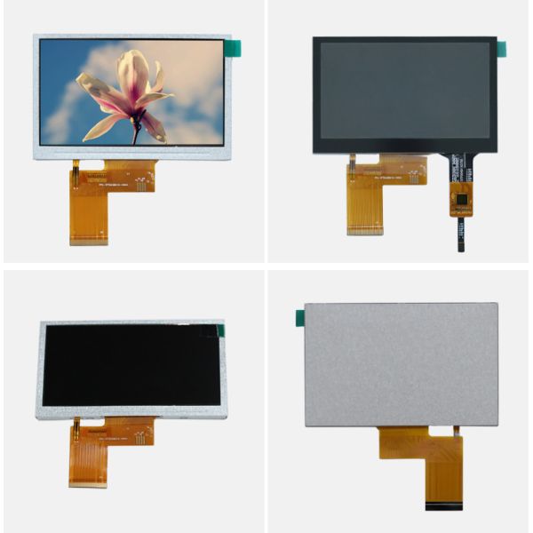 TFT LCD Color Monitor 4.3 Inch TFT Color LCD Display With Full Viewing Angles
