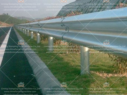 20 Station 1.5mm Highway Guardrail Roll Forming Machine Liming