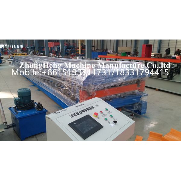 Double layer sandwich panel roofing sheet forming machine with CNC control system