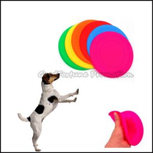 Buy cheap Soft Rubber Training Dog Flying Disc Soft Dog Frisbee Long Distance Throws product