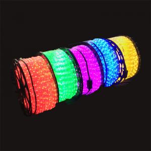 Buy cheap Multi color 12/24v/110/220v wide range voltage high quality Christmas 50/100M roll decorating LED rope light CE ROHS ETL product