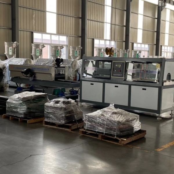 Full Automatic PVC PE PA Single Wall Corrugated Conduit Pipe Extrusion Manufacturing Machine