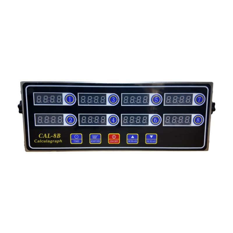 （CAL-8B）Electronic Commercial Kitchen Timer For Cooked Fried Chicken Burgers Equipment