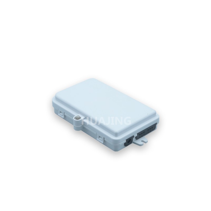 Wall Mounted FTTH Fiber Terminal Box 6 Core Lightweight