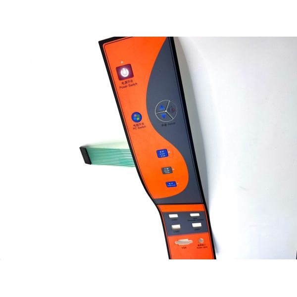 LED Backlight Screen Printing Mechanical Keyboard Switches With Transparent