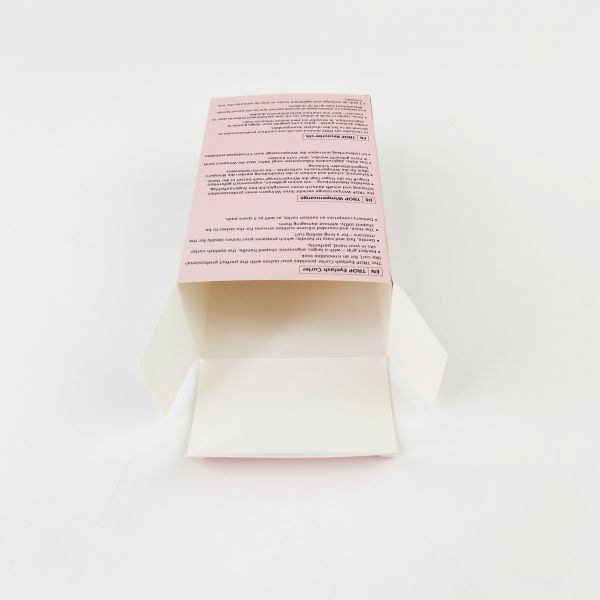 Eyelash Curler Paper Packaging Box With Custom Design CMYK & PMS & Pantone Color