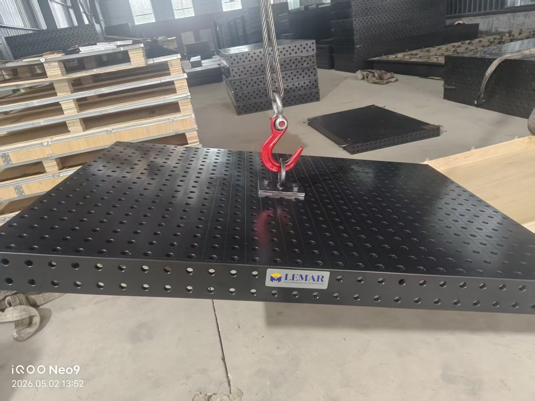 D16 3D Welding Table with Q355 Steel and Nitriding Finish
