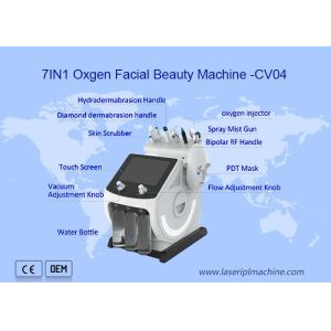 7 In 1 Hydrafacial Aqua Peeling Machine Portable Water Oxygen