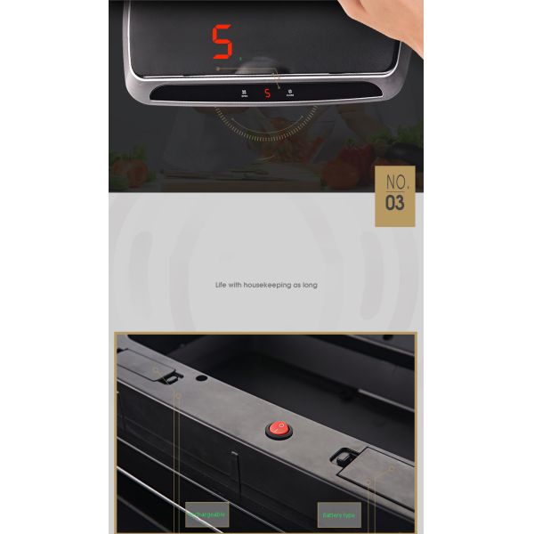 Compact Automatic Smart Waste Bins Smart Hand-free Electronic Kitchen Trash Can