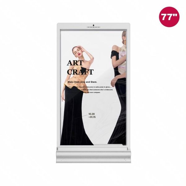 77 Inch Giant Transparent Oled Display Arduino Intelligent Interaction For Government Affairs