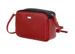 Classical Red Ladies Cross Body Bags , Medium Sized Cute Crossbody Purses For