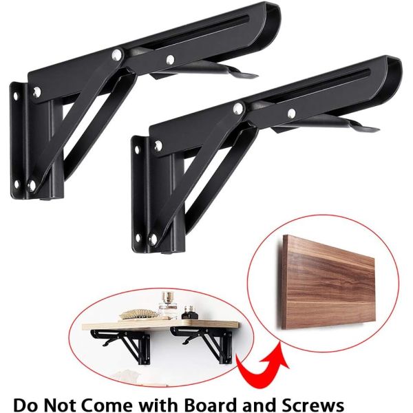 Collapsible Shelf Hinge Wall Mounted for Customer's Request Bench Table Space Saving