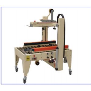 China 48mm Tape Width 1350mm Height Carton Sealing Machine Adhesive Tape 20m/Min on sale