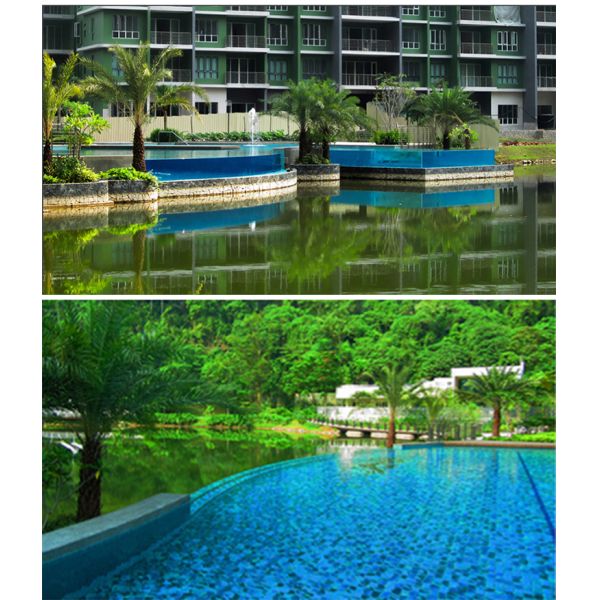 Pool Technology Dry Thermostatic Polymerization Endless Swimming Pool Spa for One Week