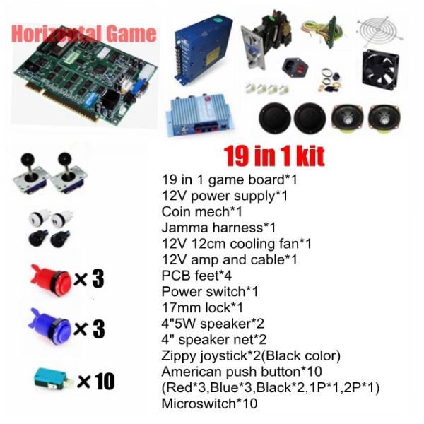 19 in 1 ICADE Jamma Kit(Horizontal)
