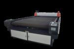 80-150W Fabric Laser Cutting Machine Auto Feeding Roll With Conveyor Belt