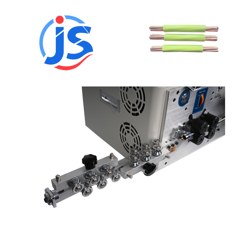 Multi Core Automatic Cable Cutting Machine Touch Screen Wire Cutting Stripping Machines