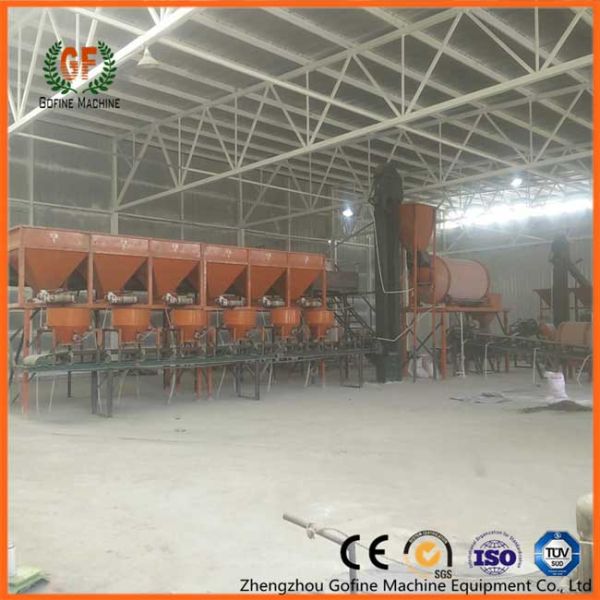 Stainless Steel Dustproof Fertilizer Mixing Equipment