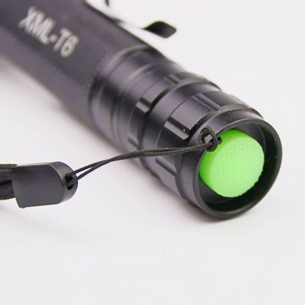 5 Modes LED Emergency Flashlight Zoom Function Ultra Bright 500 Lumens