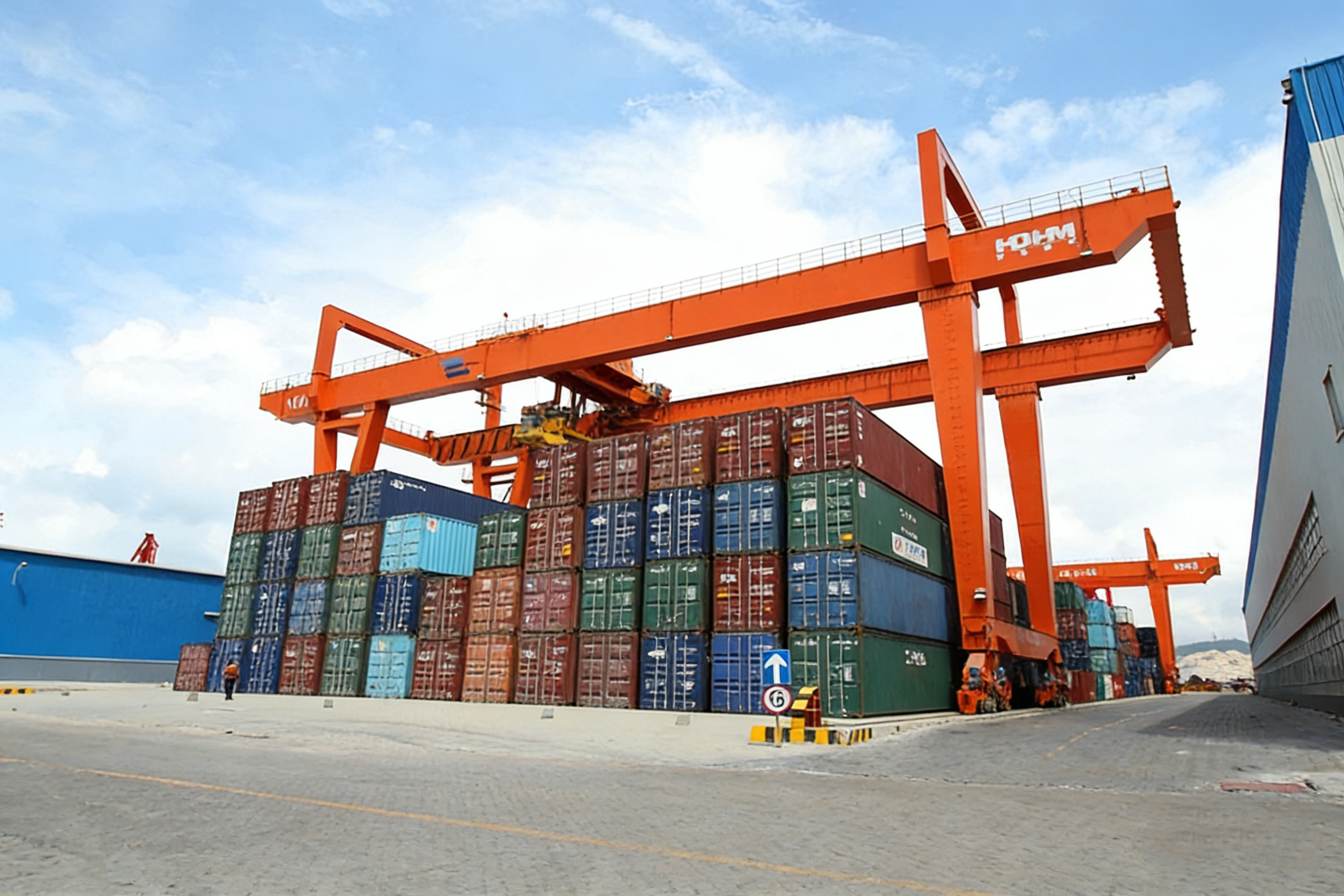 Intelligent Rail Mounted Gantry Crane for Modern Container Yards