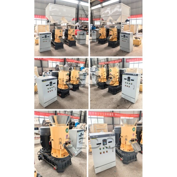 Customizable Straw Pellet Machine According To Customer's Request with CJSJ550 Reducer and PLC Control System