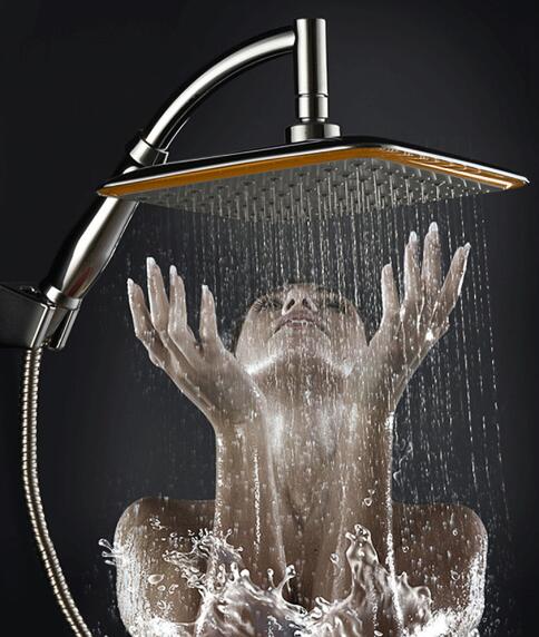 China Ningbo cixi factory 9-inch handheld-head shower with two functions one as hand shower and other head shower new